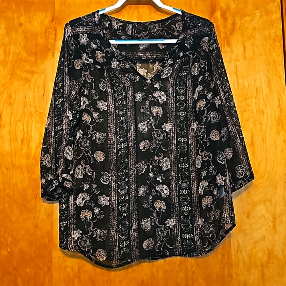 Maurices Sheer Blouse